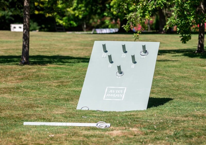 Jeu des anneaux géant en bois à louer pour les événements, séminaires, soirée, mariages, anniversaires