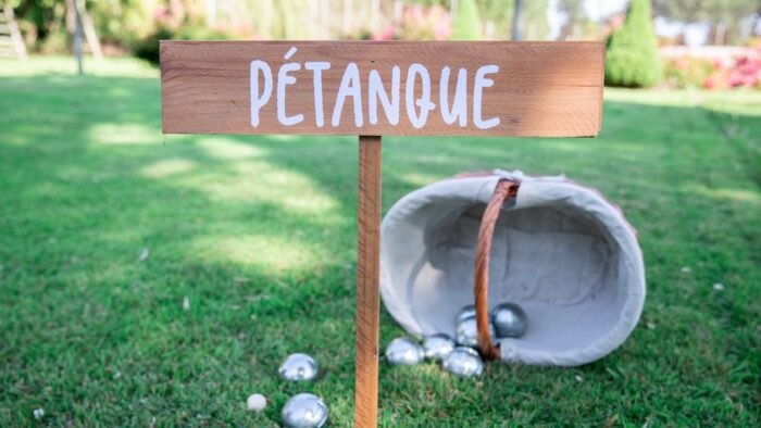 Jeu de pétanque à louer pour les événements, mariages, anniversaires, séminaires, fêtes, soirées