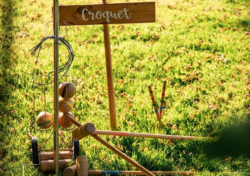 Jeu de croquet à louer pour les événements, mariages, séminaires, anniversaires