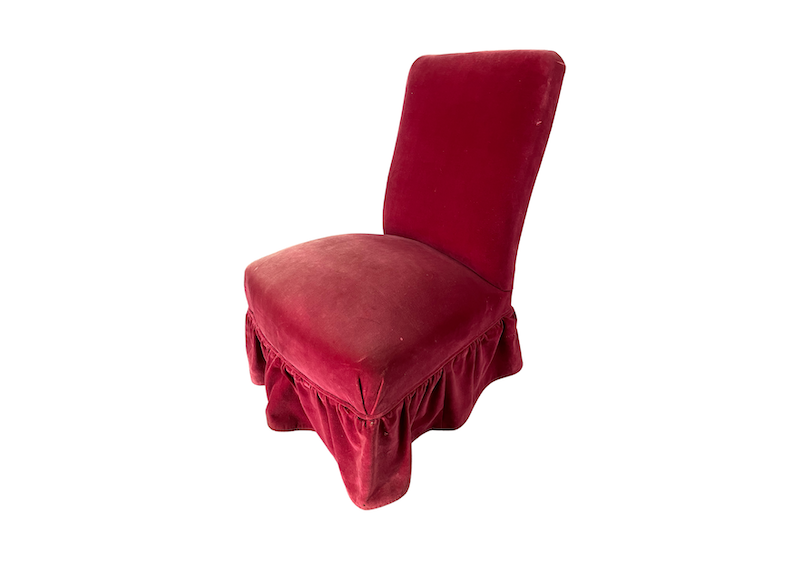 Location fauteuil velours rouge pour les événements