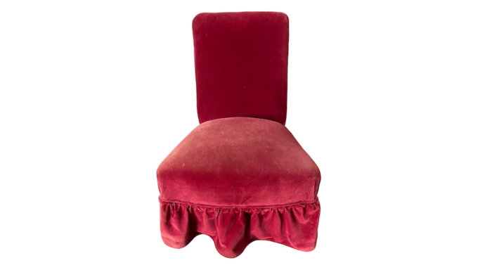 Location fauteuil velours rouge pour les événements