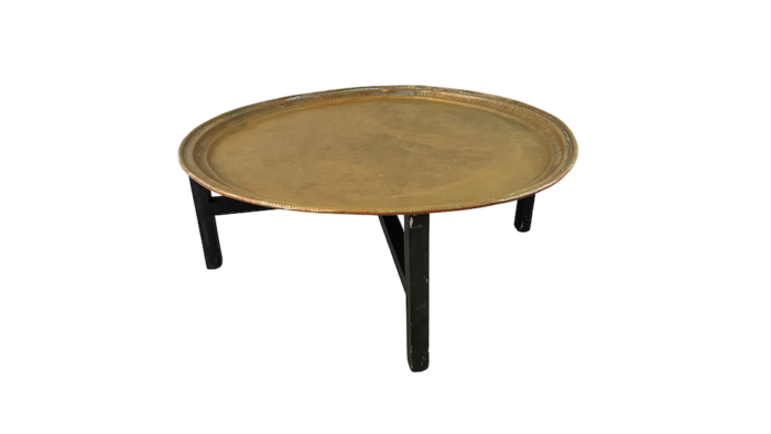 Location table basse en cuivre pour les événements, décoration orientale, 1001 nuits