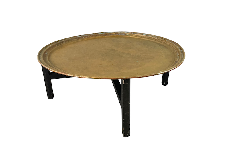 Location table basse en cuivre pour les événements, décoration orientale, 1001 nuits