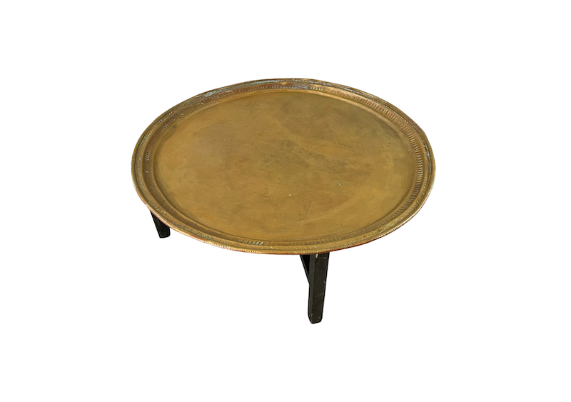 Location table basse en cuivre pour les événements, décoration orientale, 1001 nuits