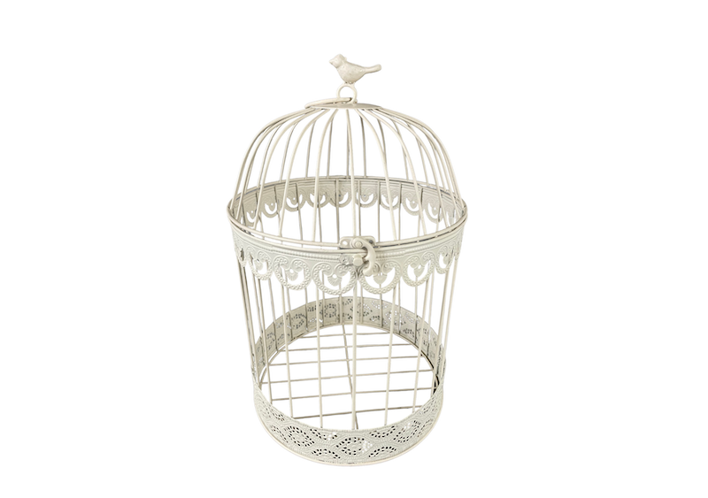 Location cage à oiseaux blanche pour les événements, décoration bohème et champêtre pour les événements, mariages, anniversaires