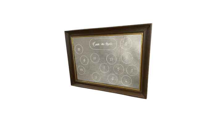 Location miroir vintage cadre bois pour les événements