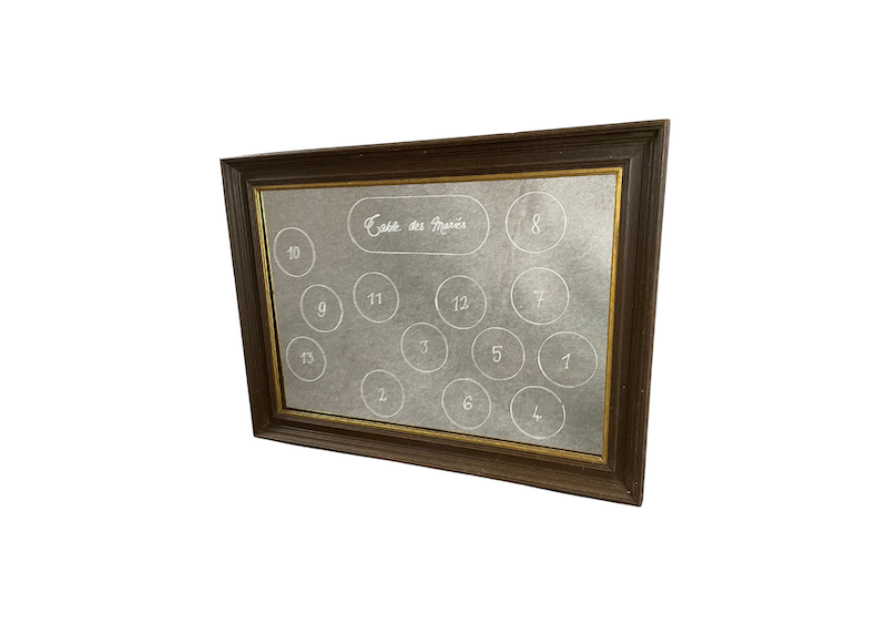 Location miroir vintage cadre bois pour les événements