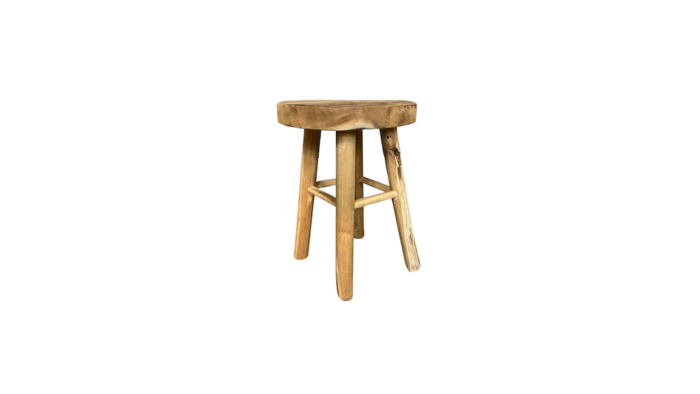 Location tabouret bois rustique pour les événements, décor montagne